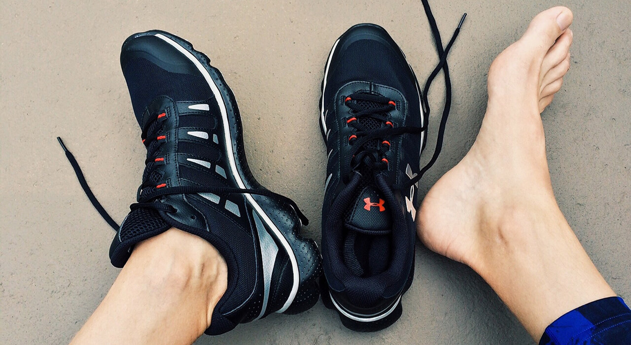 Koude voeten door zweetvoeten